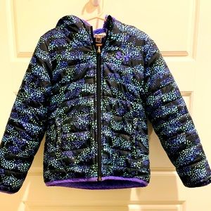 Girls Under Armour Reversible Puffer Jacket Sz 5